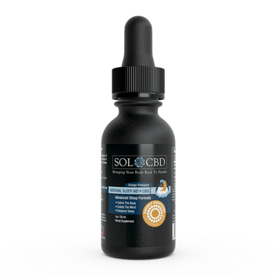 Sol CBD Advanced Sleep Formula Tincture with CBD