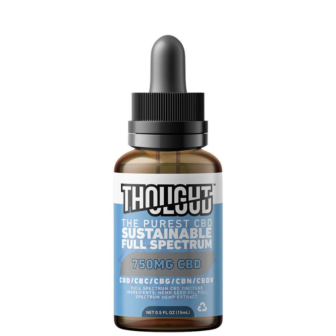 ThoughtCloud Full Spectrum CBD in Hemp Seed Oil