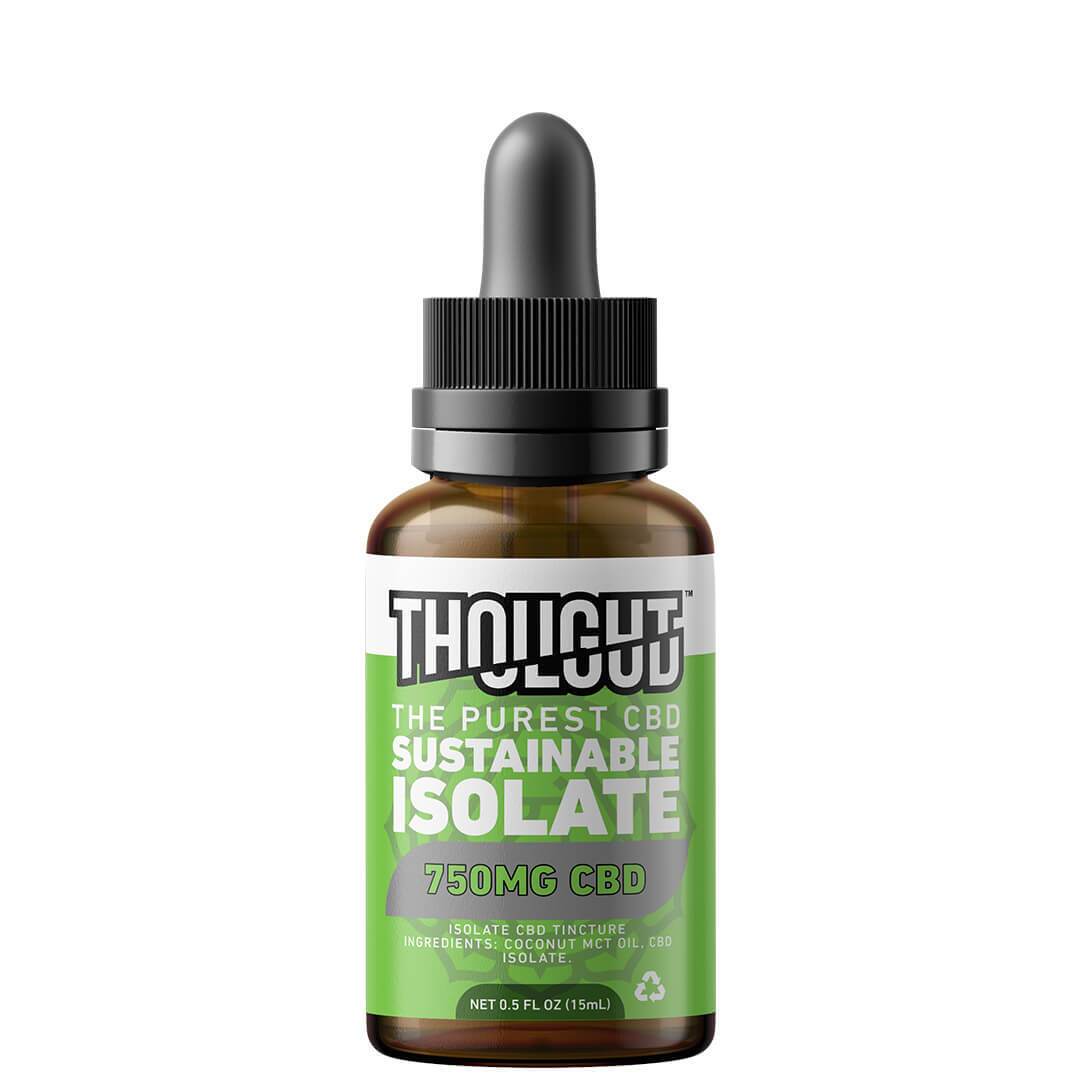 ThoughtCloud Isolate CBD in Coconut MCT Oil