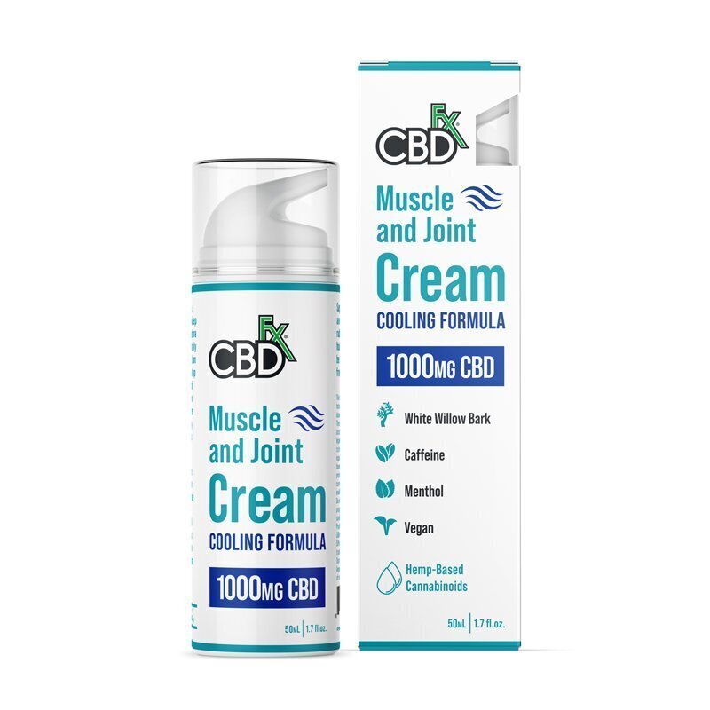 CBDfx CBD Cream for Muscle and Joint Topical