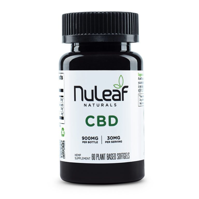 NuLeaf Naturals Full Spectrum CBD Capsules