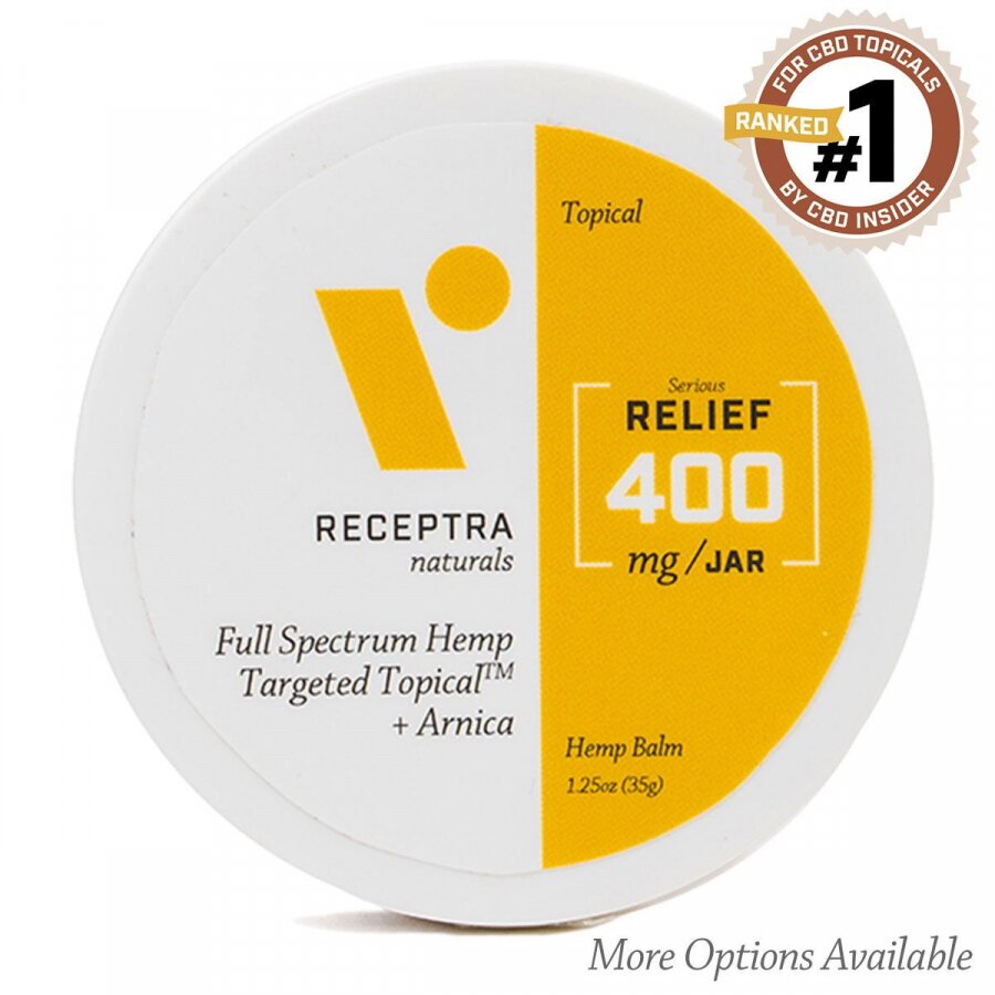 Receptra Natural Serious Relief + Arnica Targeted CBD Topical