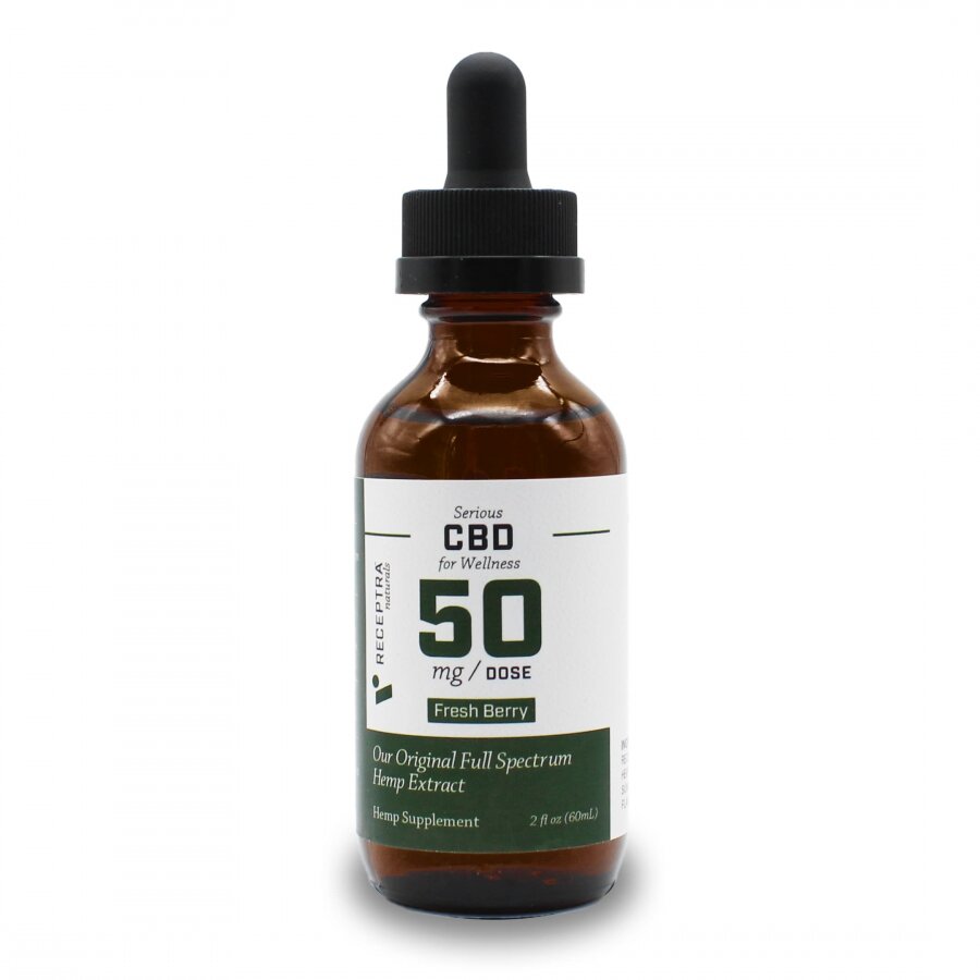 Receptra Naturals Serious Relief CBD Oil