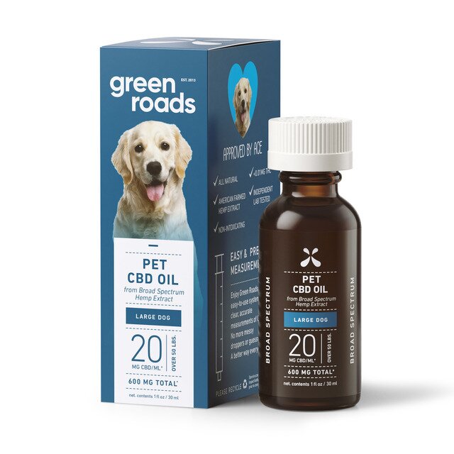 Green Roads Pet CBD Drops Large Dogs