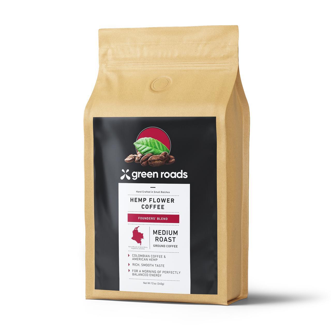 Green Roads CBD Hemp Flower Coffee Founders' Blend
