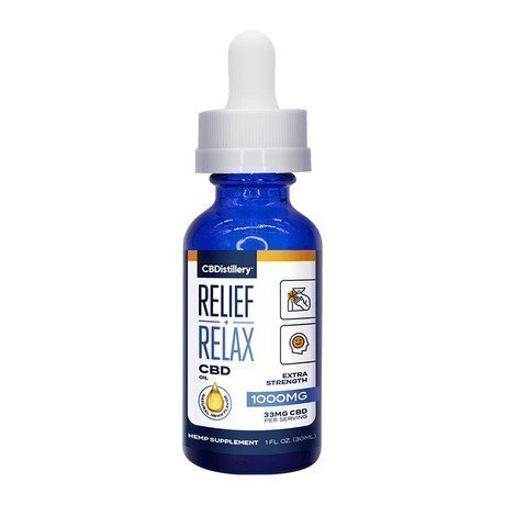 CBDistillery Full Spectrum CBD Oil Tincture