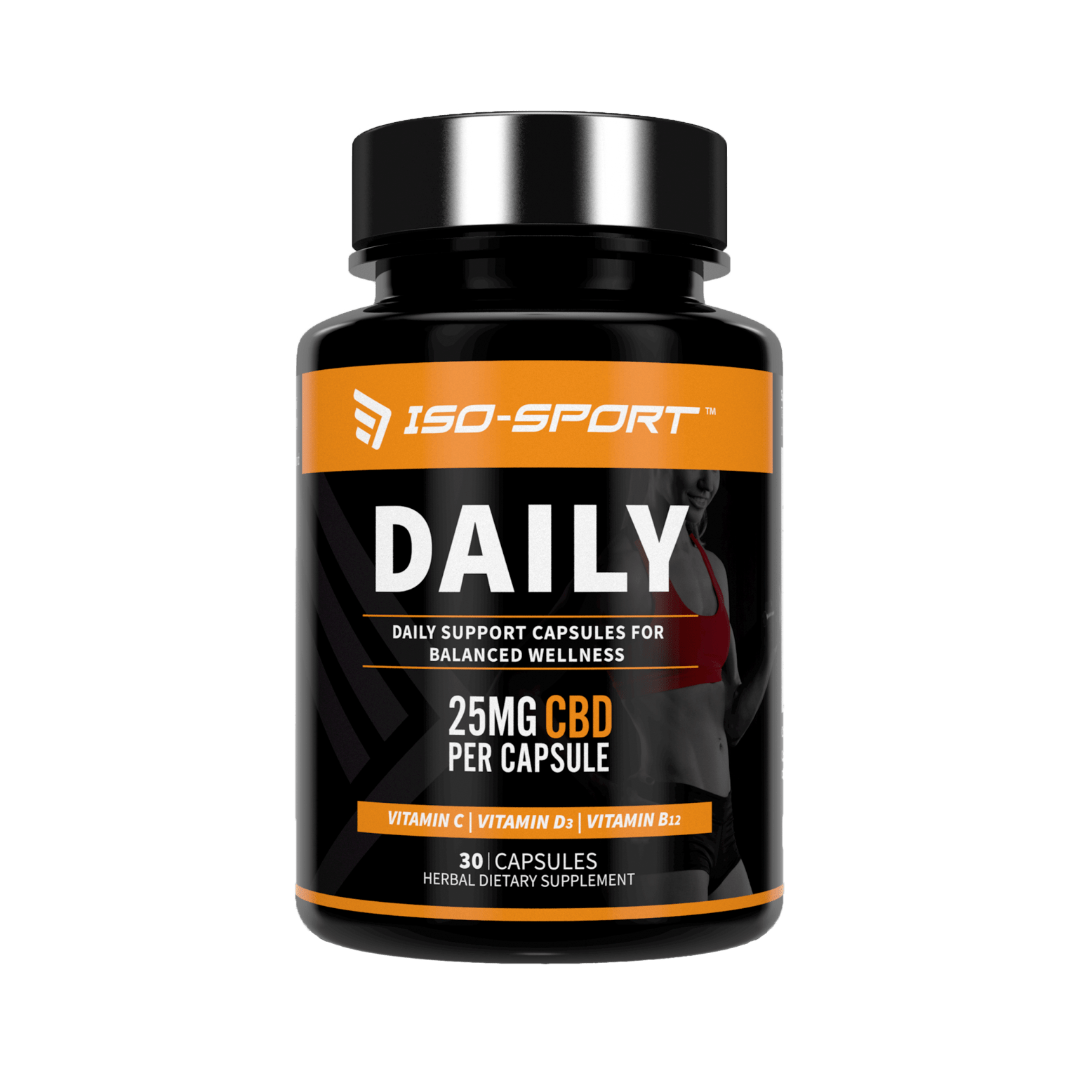 Isodiol ISO-Sport Daily CBD Capsules
