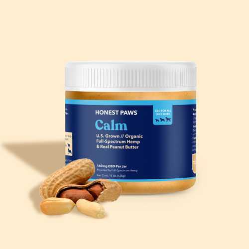 Honest Paws Calm CBD Peanut Butter