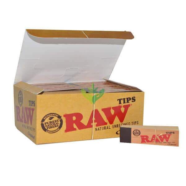 ROLLING PAPERS Natural Unrefined Filter Tips (RAW)