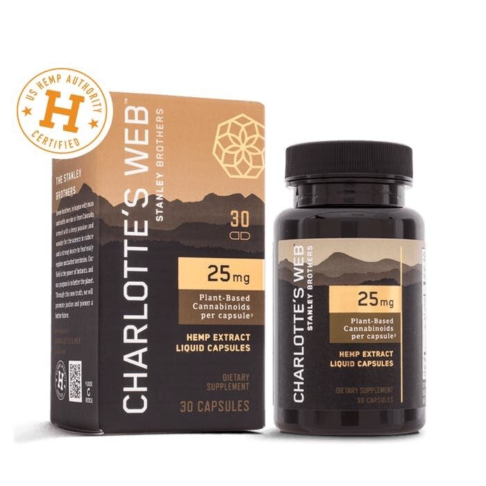 Charlotte's Web CBD Oil Liquid Capsules