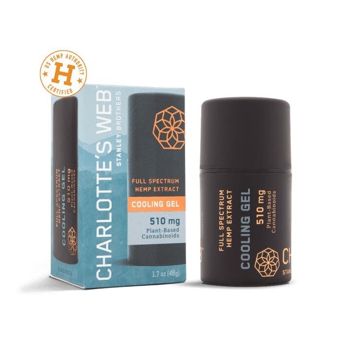 Charlotte's Web Hemp-Infused Cooling Gel with CBD