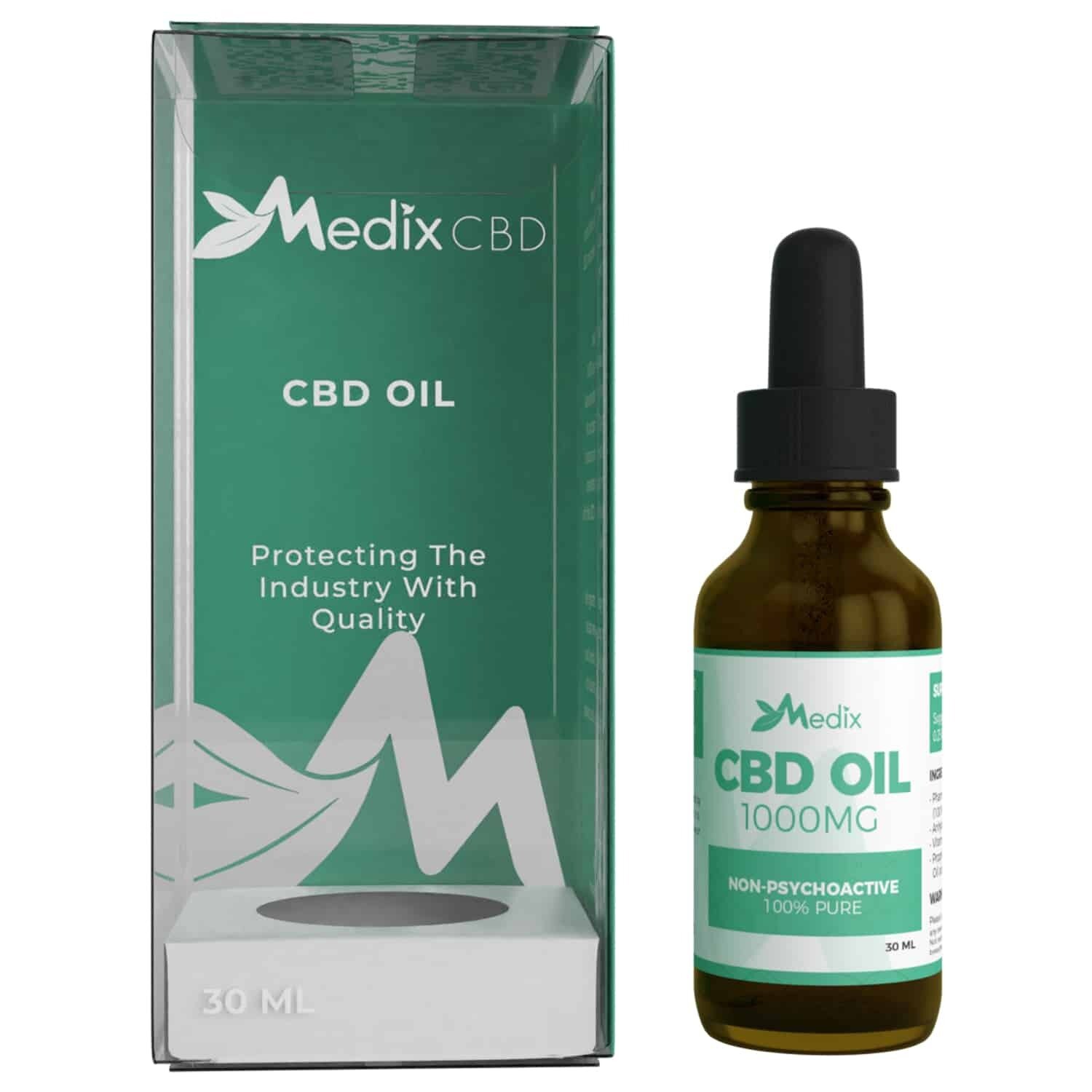 Medix CBD Oil Natural Flavor