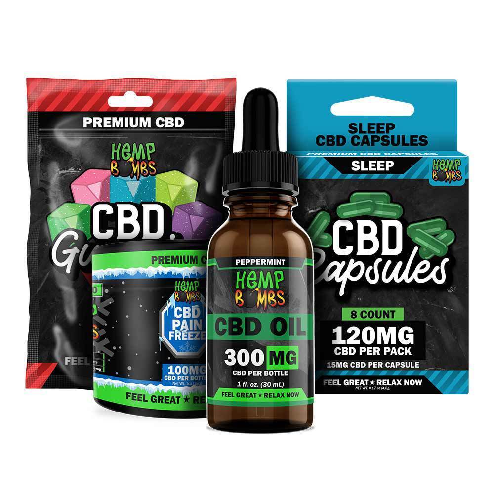 Hemp Bombs CBD Starter Kit