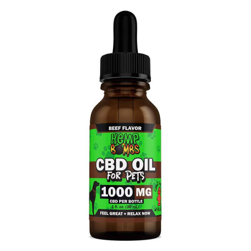 Hemp Bombs Pet CBD Oil Beef