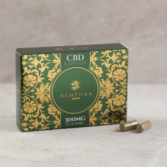 Hempura CBD Capsules with Terpenes 300mg