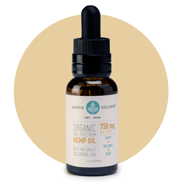 Treatibles Auntie Dolores CBD Oil for People 750mg
