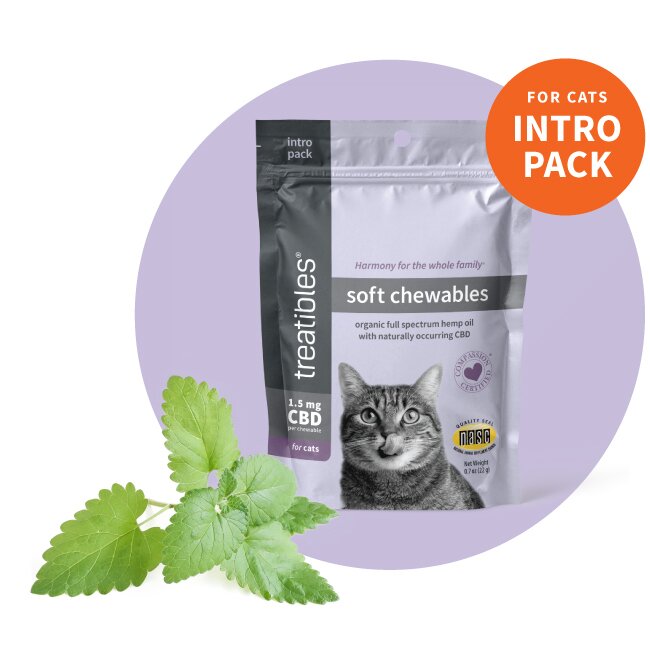 Treatibles CBD Cat Chews Chicken Liver