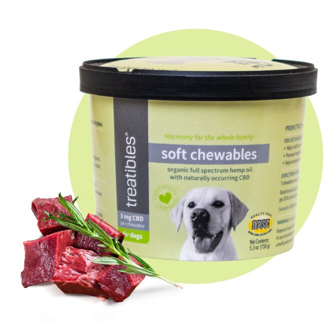 Treatibles CBD Soft Dog Chews