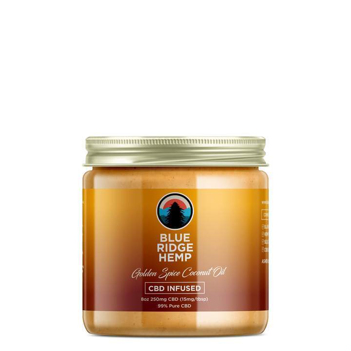 Blue Ridge Hemp Golden Spice CBD Coconut Oil