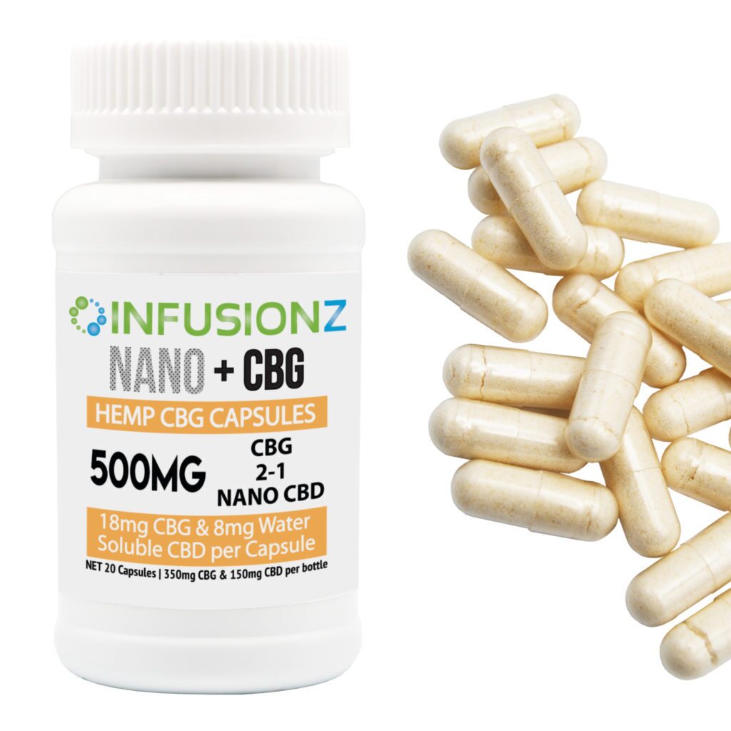 CBD Infusionz CBD Capsules CBG