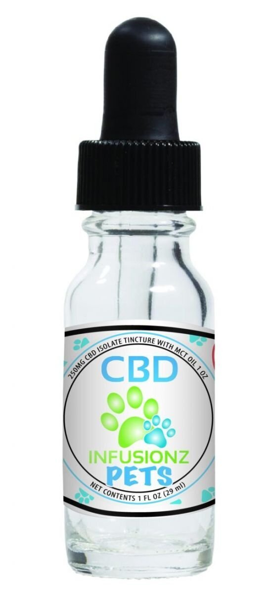 CBD Infusionz Pet CBD MCT Oil Hemp Tincture