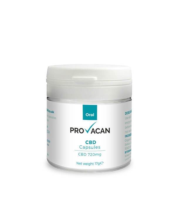 Provacan 720mg CBD Capsules