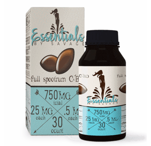 Savage CBD Softgels capsules