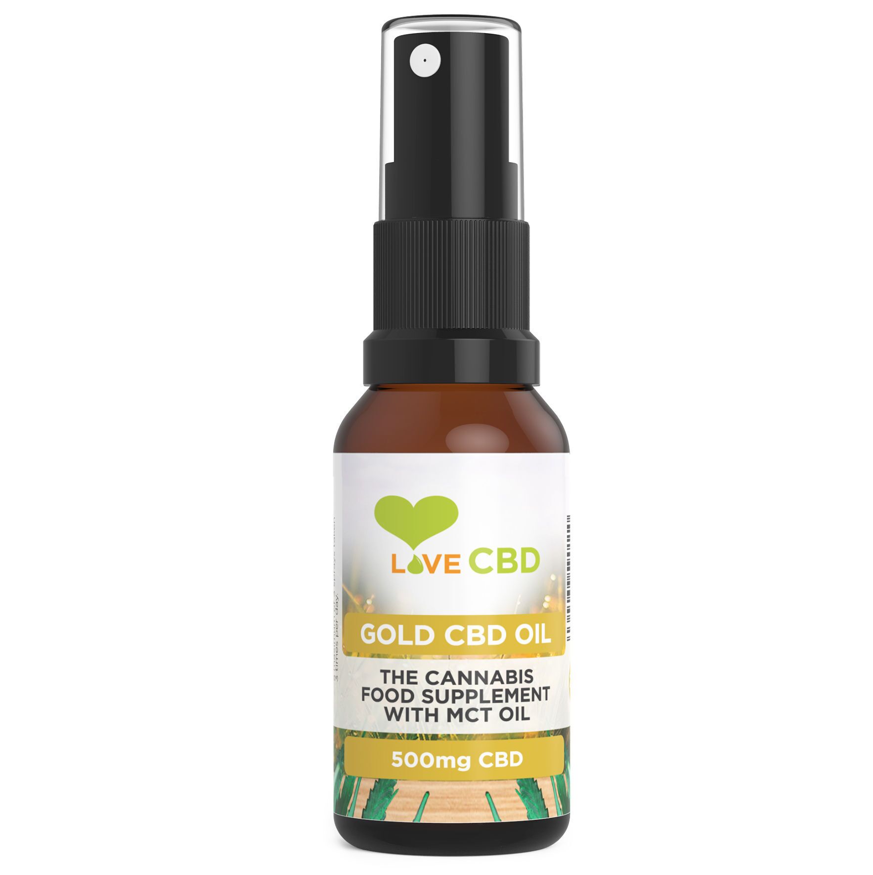 Love CBD 500mg Gold CBD Oil