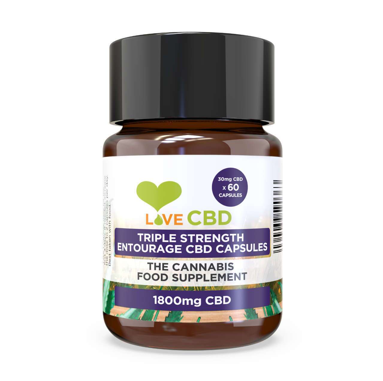 Love CBD Triple Strength Entourage CBD Capsules