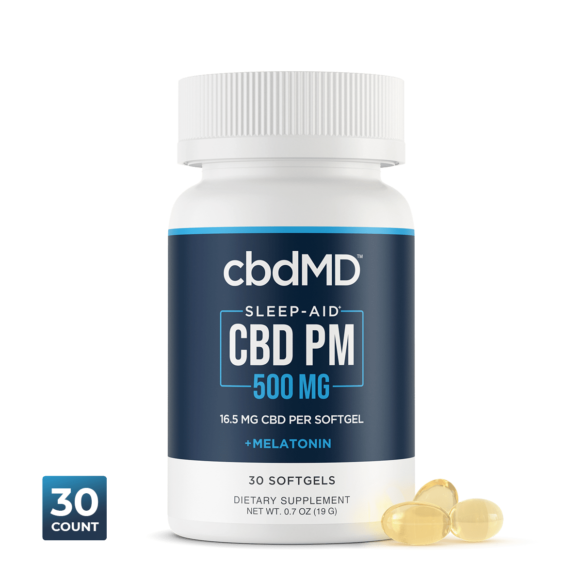 cbdMD Softgel Capsules for Sleep