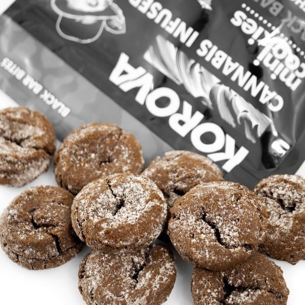 Goddess Delivers Korova Edibles Cannabis Infused Mini Cookies