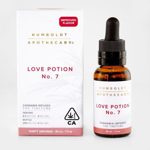 Goddess Delivers Love Potion No 7 Cannabis Infused THC Tincture