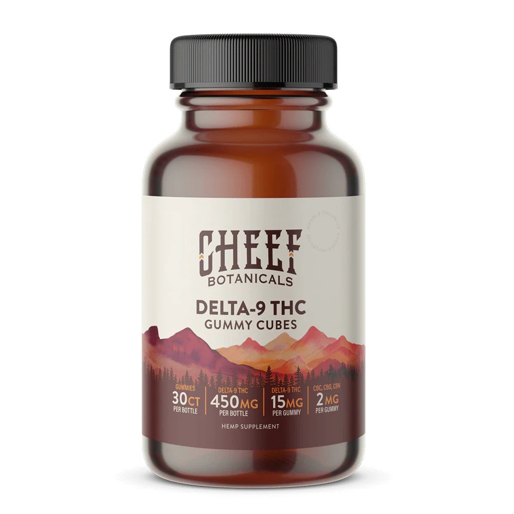 Cheef Botanicals Delta 9 Gummy Cubes