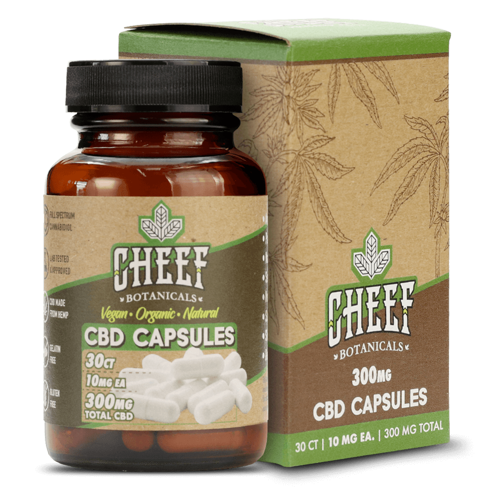 Cheef Botanicals Vegan CBD Capsules