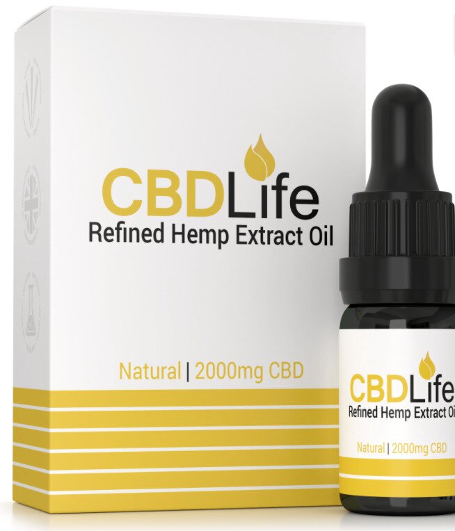 CBD life refined hemp extract oil