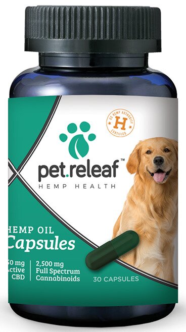 Pet releaf hemp oil clearance capsules