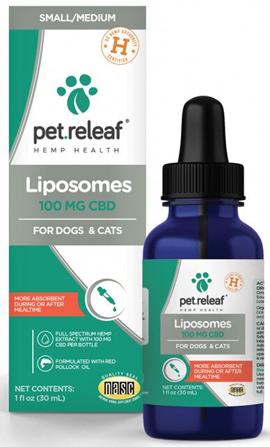 pet releaf liposome