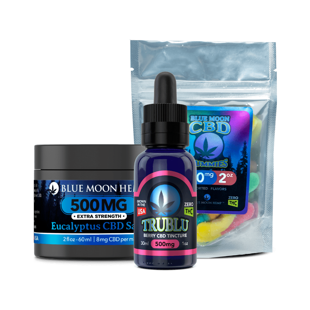 Blue Moon Hemp CBD Starter Bundle