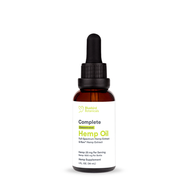 Bluebird Botanicals Hemp Oil