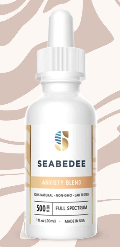 Seabedee cbd oil anxiety blend for calm