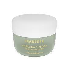 Seabedee cbd cleansing face mask with spirulina and algae