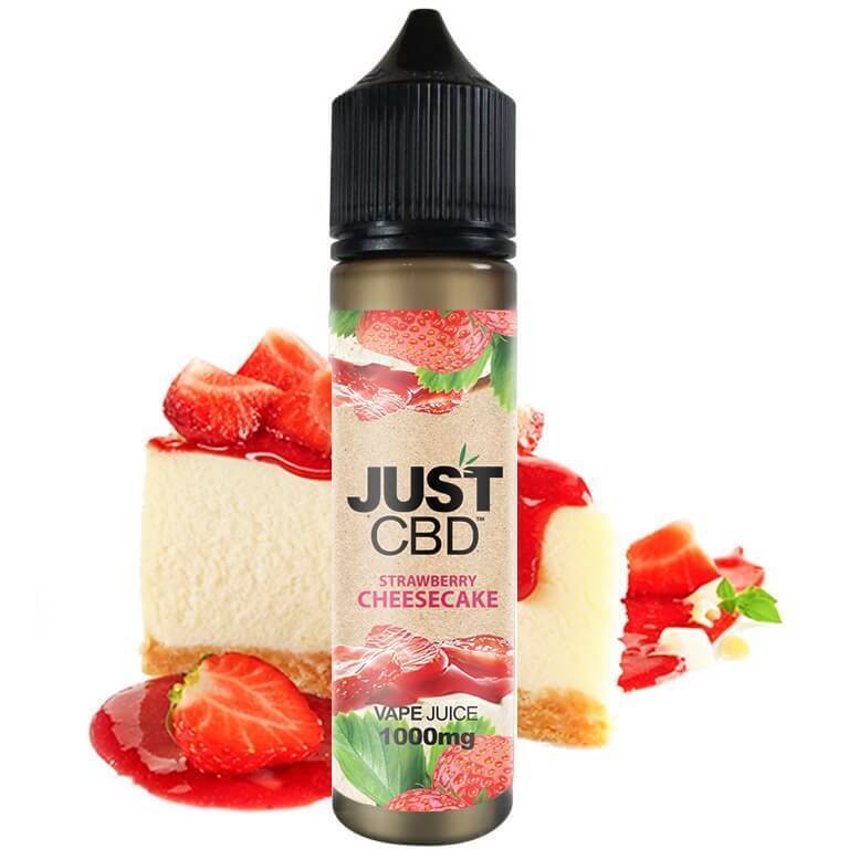 Just CBD Vape Juice Strawberry Cheescake