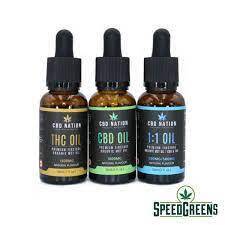 CBD Nation Organic Full Spectrum Tincture (THC, 1-1, CBD)