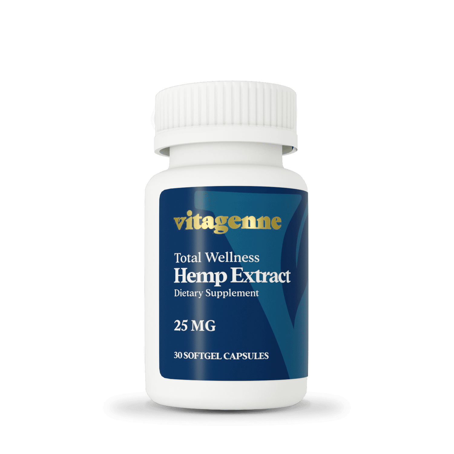 Vitagenne Total Wellness Hemp Extract Capsules