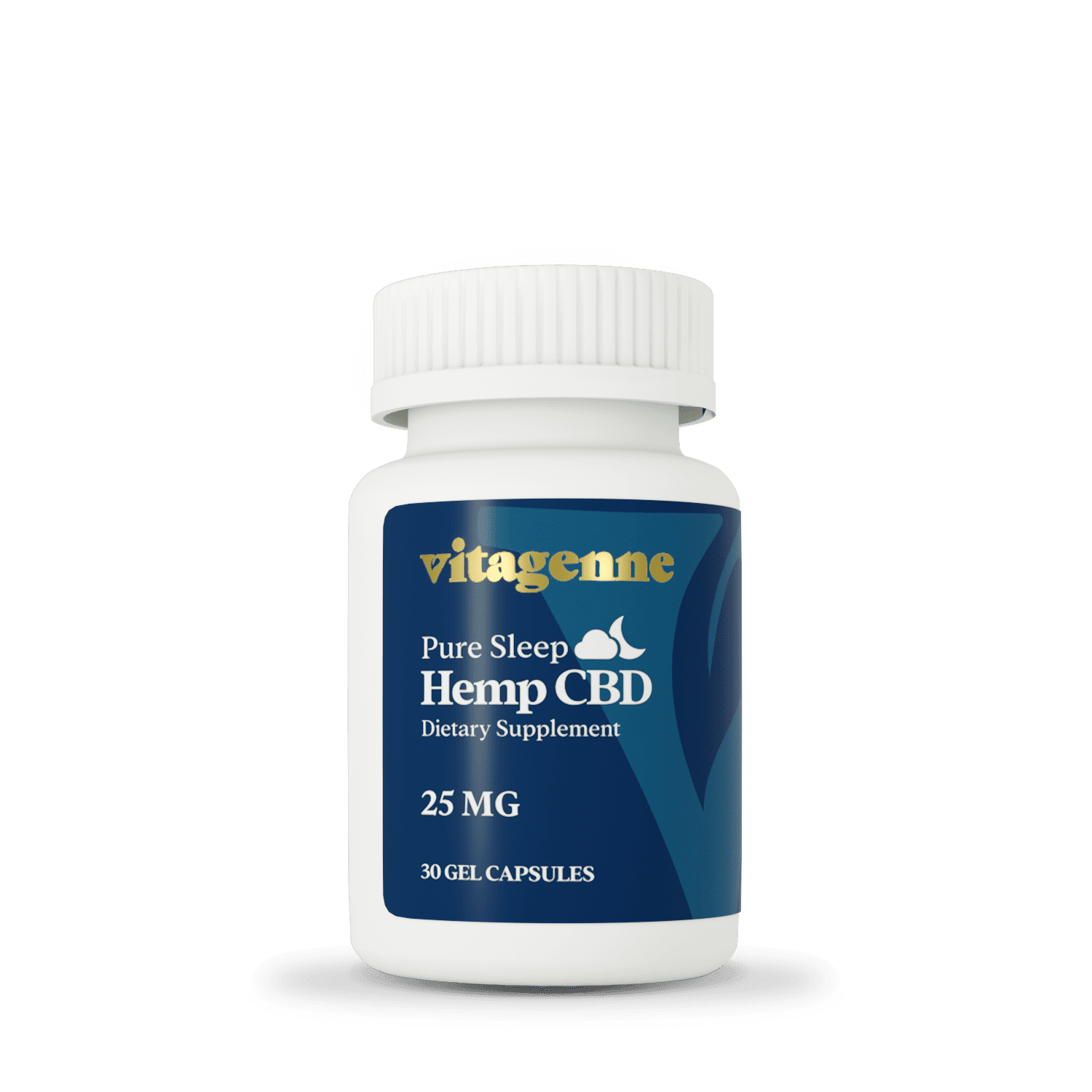 Vitagenne Pure Sleep Hemp CBD Capsules
