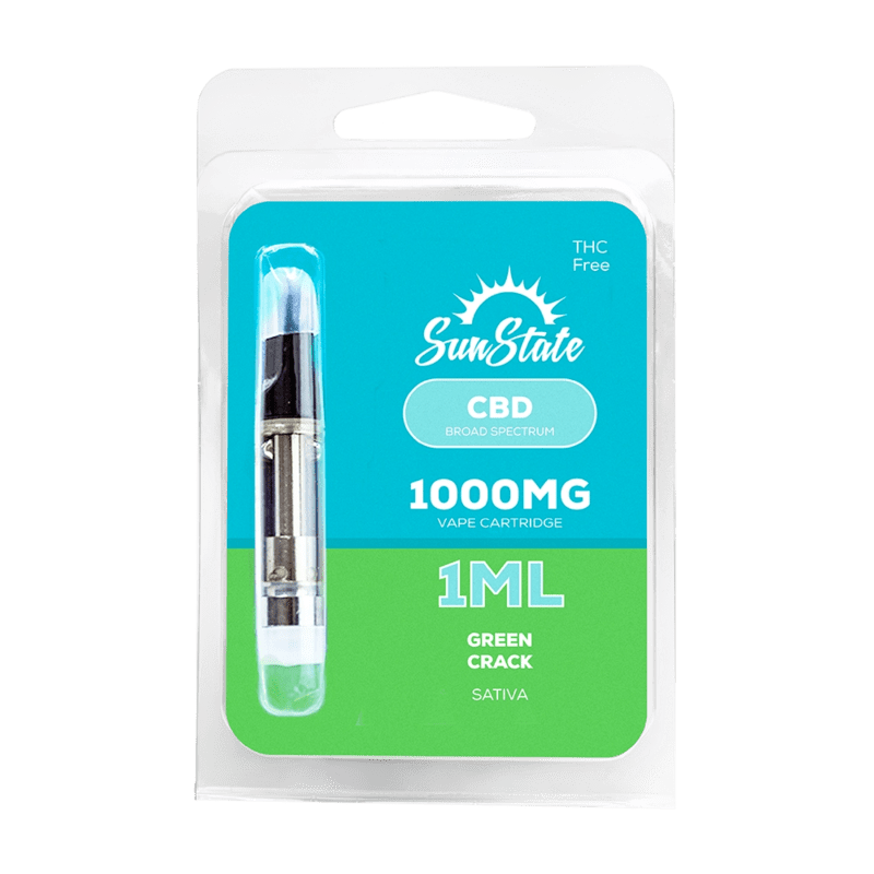 Sun State Hemp CBD Broad Spectrum Cartridge – 1ml 1000mg