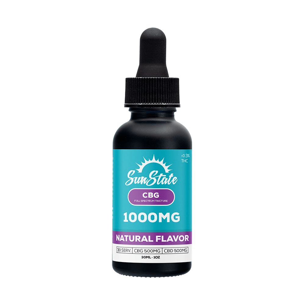 Sun State Hemp CBG CBD Full Spectrum MCT Oil Tincture 30ml