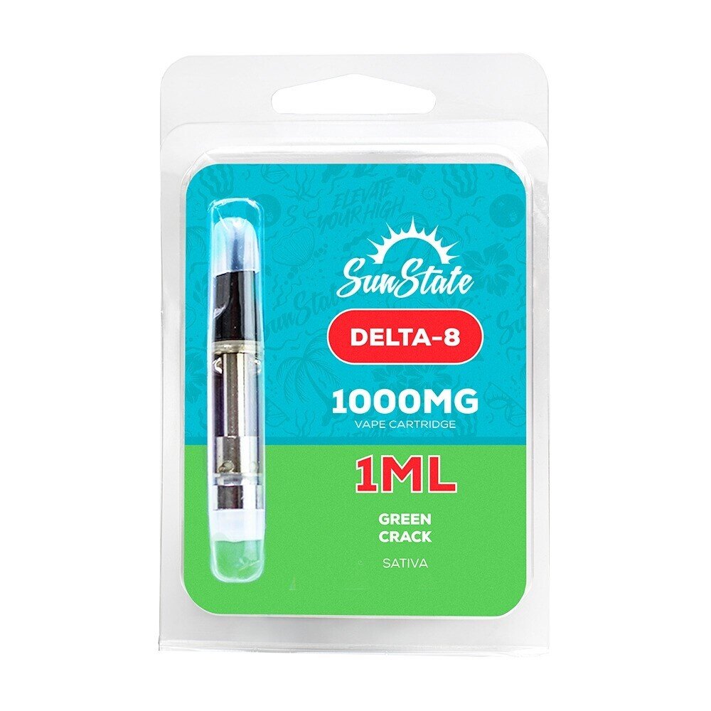 Sun State Hemp Delta 8 Cartridge 1mL 1000mg