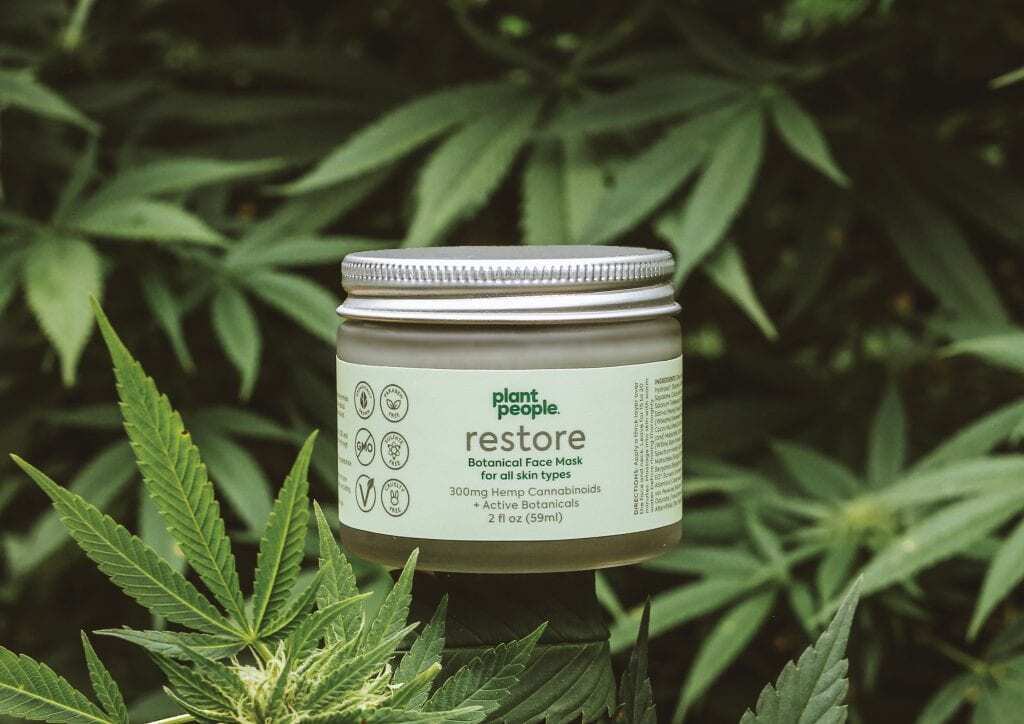 plant people restore face mask