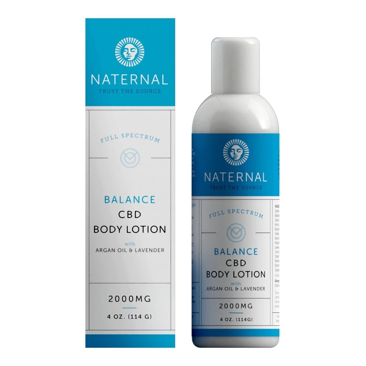 Naternal CBD Balance Body Lotion
